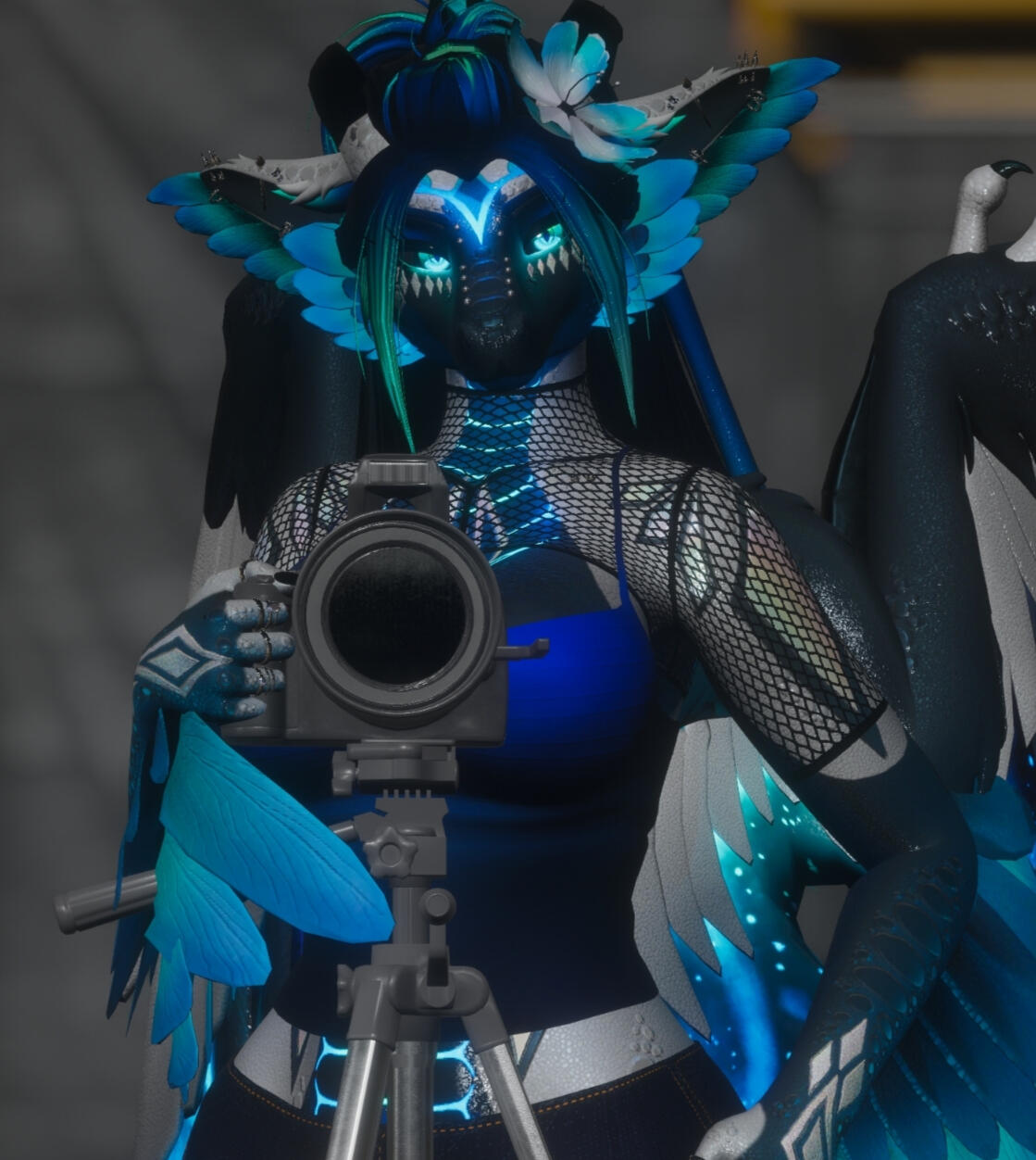 A portrait of Astral Melodia